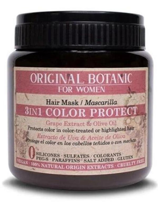 Original Botanic 3in1 Renk Koruyucu Vegan Maske Kadın 250 ml - Image 1