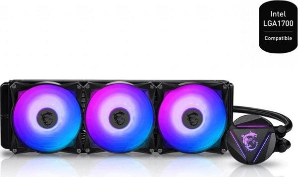 MSI 360mm MAG CORELIQUID 360R v2 RGB Sıvı Soğutmalı AM4-1700p İşlemci Fanı sTRX4 Uyumlu - Image 1