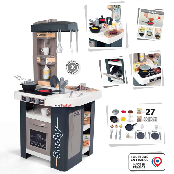 Öğretici Oyuncak Smoby Kitchen Tech Edition Mutfak Seti 7600311052 Kız Erkek Çocuk Eğitici Eğitic - Image 1
