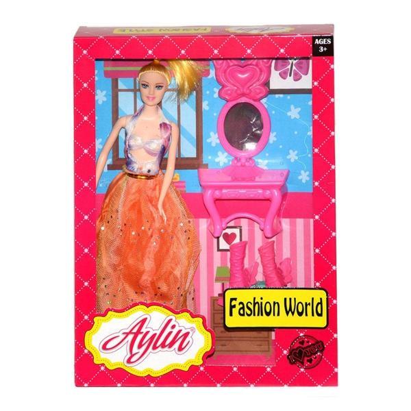 Eğitici Oyuncak 02259 Cindy Doll Dolaplı Bebek Oyun Seti -Oydaş Oyuncak Kız Erkek Çocuk Eğitici  - Image 1
