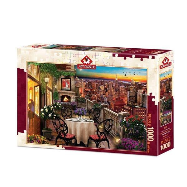 Eğitici Oyuncak 5193 Art Puzzle Kedi Yolu 1000 Parça Puzzle Kız Erkek Çocuk Eğitici Eğitici Oyun - Image 1
