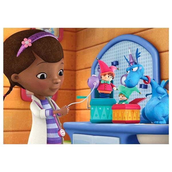 Eğitici Oyuncak KS Doc McStuffins 100 Parça Puzzle Kız Erkek Çocuk Eğitici - Image 1