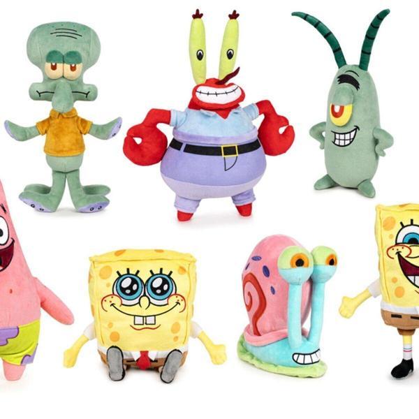 Eğitici Oyuncak 760025631 SpongeBob Serisi Sostenible Peluş 22cm - 1adet Stokta Olan Gönderilir Kız Erkek Çocuk Oyun - Image 1