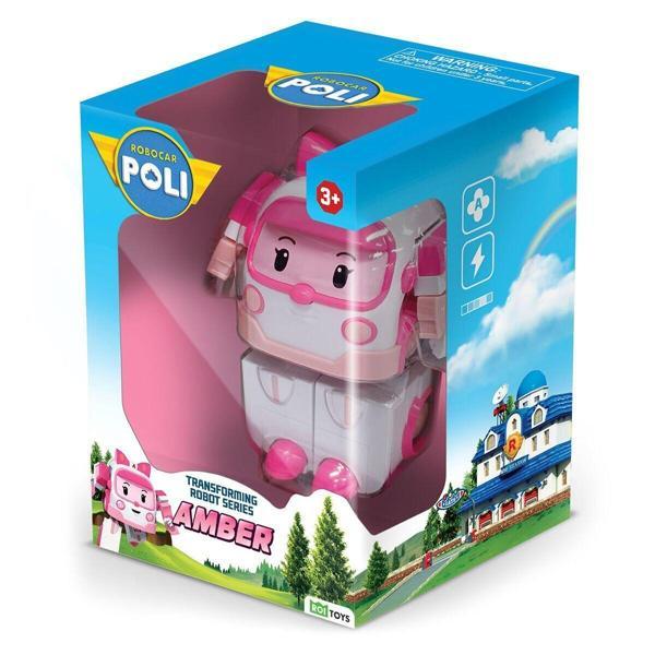 Eğitici Oyuncak POLI MRT-0650 Robocar Poli Transforming Robot Poli Figür Kız Erkek Çocuk Eğitici - Image 1