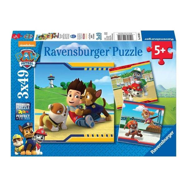 Eğitici Oyuncak 91522 Paw Patrol Skye ve Everest 2x24 parça Ravensburger Puzzle Kız Erkek Çocuk Eğitici Öğretici Oyu - Image 1
