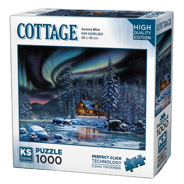 Eğitici Oyuncak KS Games On the Road Puzzle 1000 Parça 20739 Kız Erkek Çocuk Eğitici Eğitici Oyu - Image 1