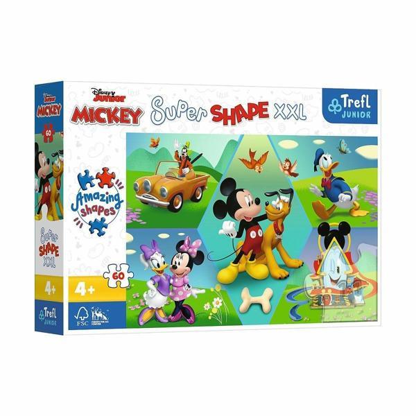 Eğitici Oyuncak PUZZLE-34833 Disney Princess 3IN1 Puzzle Kız Erkek Çocuk Eğitici - Image 1