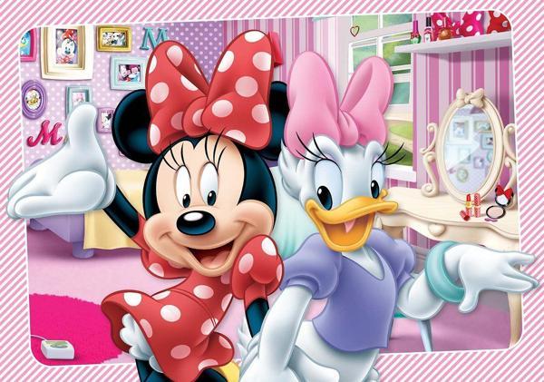 Eğitici Oyuncak KS Minnie Puzzle 200 Parça Kız Erkek Çocuk Eğitici - Image 1