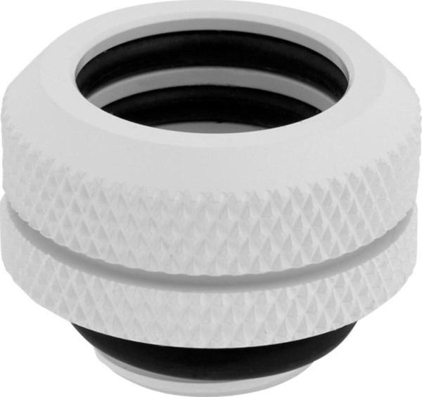 CORSAIR CX-9052013 -WW Fitting (hard tube),XF Hardline 4-pack (14mm OD compression; glossy white) - Image 1