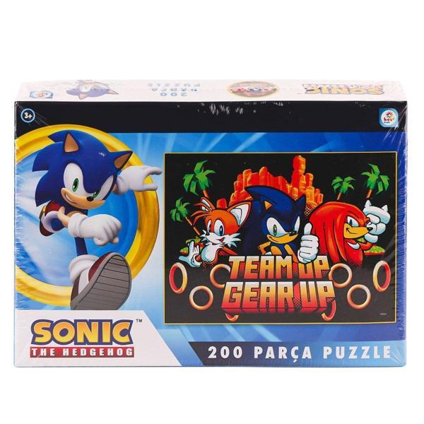 Eğitici Oyuncak SO0052 Sonic 100 Parça Puzzle -Laçokids Kız Erkek Çocuk Eğiticil - Image 1