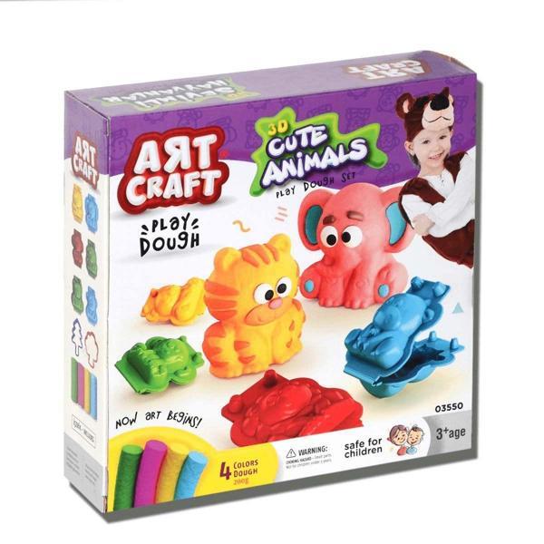 Eğitici Oyuncak Dede 3D Oyun Hamuru Seti Kız Erkek Çocuk Eğitici - Image 1
