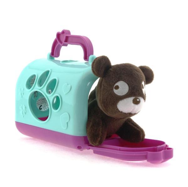 Eğitici Oyuncak Taşıma Çantalı Peluş Kahverengi Yavru Köpek Kız Erkek Çocuk Eğitici Eğitici Oyun - Image 1