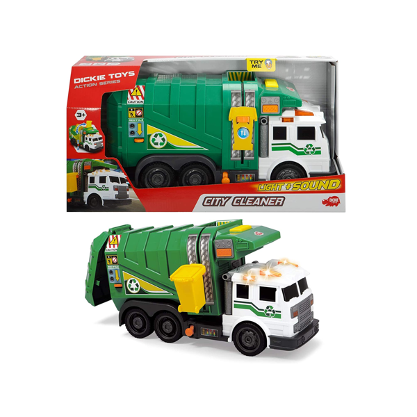 Eğlenceli Oyuncak 203725005 Dickie Toys, Volvo Yükleyici Kepçe ve Volvo Damperli Kamyon Kız Erkek Çocuk Eğitici Öğreti - Image 1