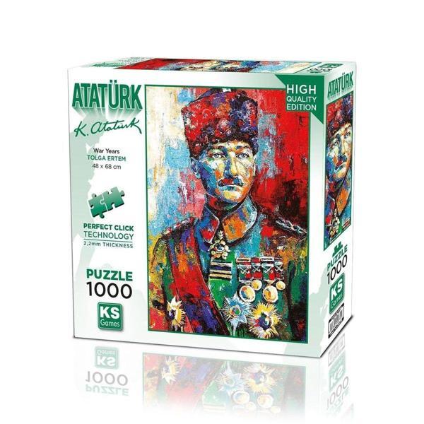 Eğlenceli Oyuncak 20770 Ulu Önder 1000 Parça Puzzle Kız Erkek Çocuk Eğitici - Image 1