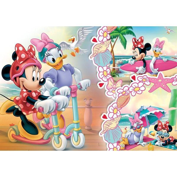 Eğitici Oyuncak MIN709 KS Minnie / 50 Parça Puzzle Kız Erkek Çocuk Eğitici - Image 1
