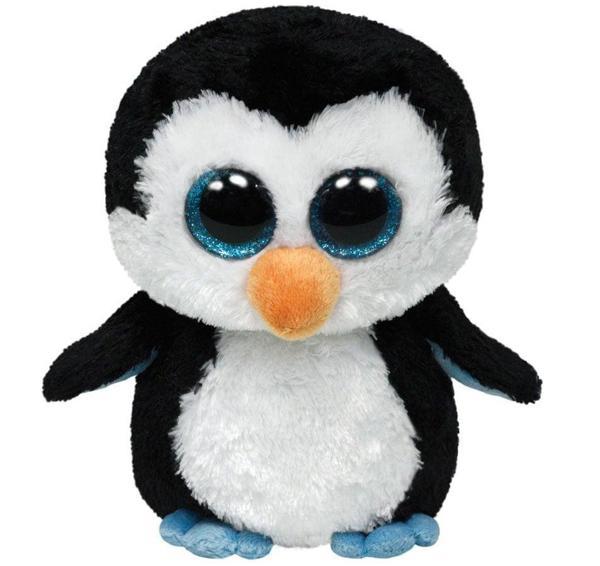 Eğitici Oyuncak TY Beanie Boo´s Waddles Penguen Peluş 15cm Kız Erkek Çocuk Eğitici Eğitici Oyunc - Image 1