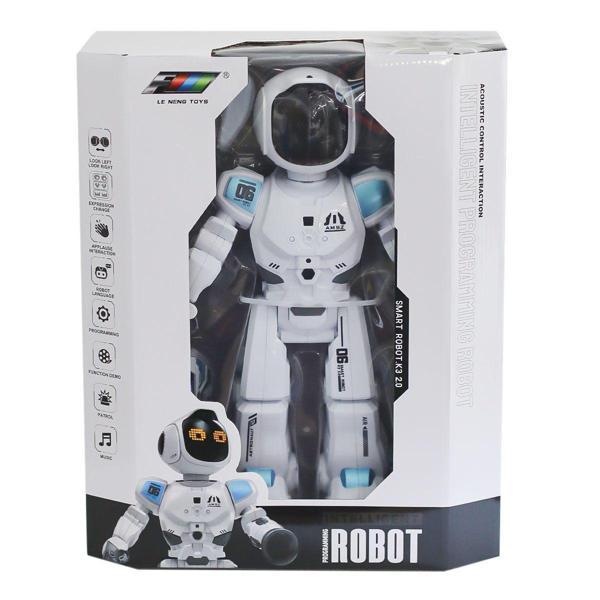 Eğlenceli Oyuncak K16 Kumandalı Şarjlı Robot Köpek - ÜRÜN DİLİ İNGİLİZCE'dir. Kız Erkek Çocuk Eğitici - Image 1