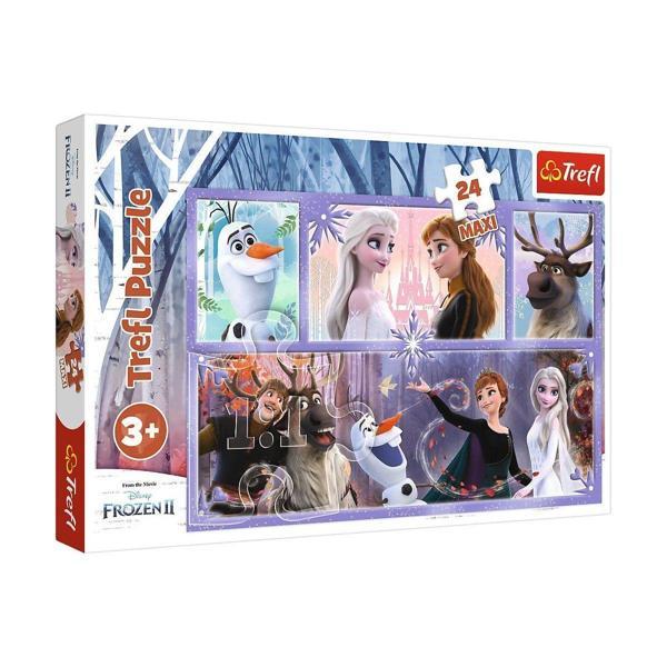 Eğlenceli Oyuncak PUZZLE-14344 Disney Standart 24 Parça Maxi Çocuk Puzzle Kız Erkek Çocuk Eğitici  - Image 1