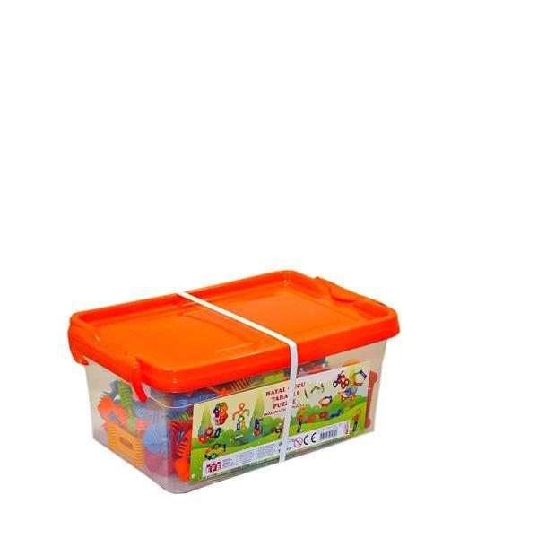 Kız Erkek Çocuk Oyuncak 462 Taraklı Puzzle Kız Erkek Çocuk Eğitici - Image 1