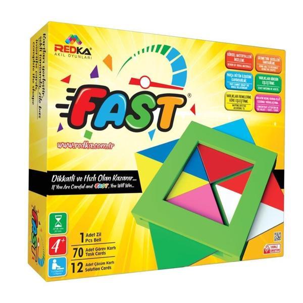 Eğlenceli Oyuncak Redka Fast Akıl Zeka Kız Erkek Çocuk Eğitici - Image 1