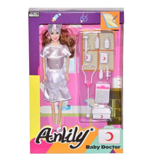 Kız Erkek Çocuk Oyuncak 02282 Oydaş, Anlily Doktor Bebek / +3 yaş Kız Erkek Çocuk Eğitici Eğitici Oyunca - Image 1