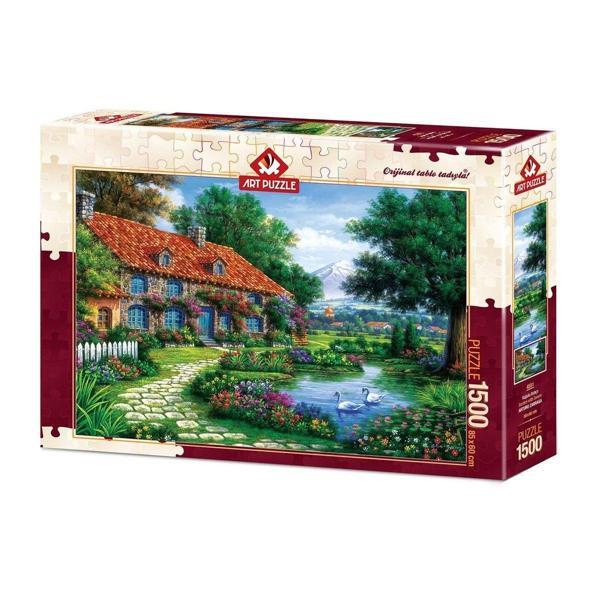 Eğlenceli Oyuncak 4543 Art Puzzle Renkli Dünyam 1500 parça Puzzle / +15 yaş Kız Erkek Çocuk Eğiticila - Image 1