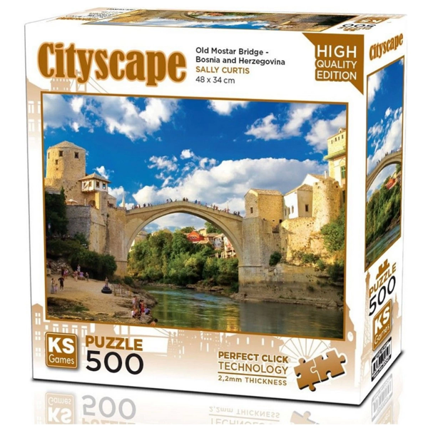 Eğlenceli Oyuncak KS Games Lago Dİ Como Puzzle 500 Parça 20056 Kız Erkek Çocuk Eğitici Eğitici Oyu - Image 1