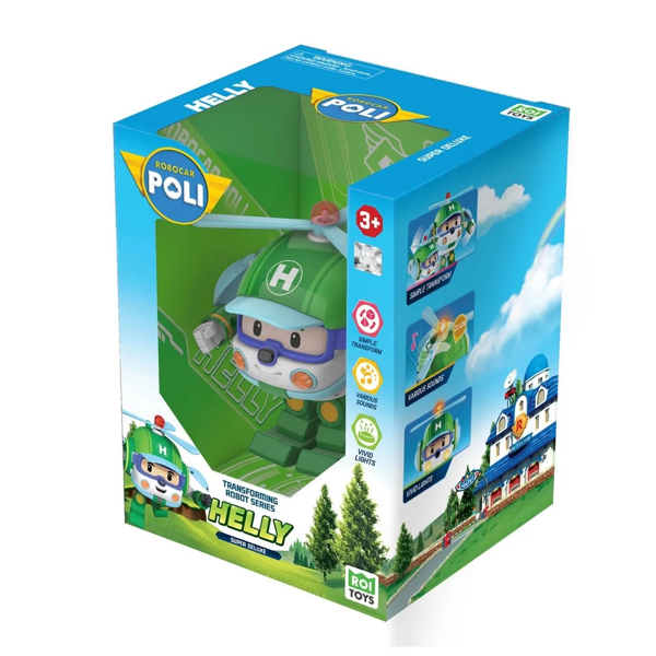 Eğlenceli Oyuncak Robocar Poli Büyük Transforming Robot Amber Kız Erkek Çocuk Eğitici Eğitici Oyun - Image 1