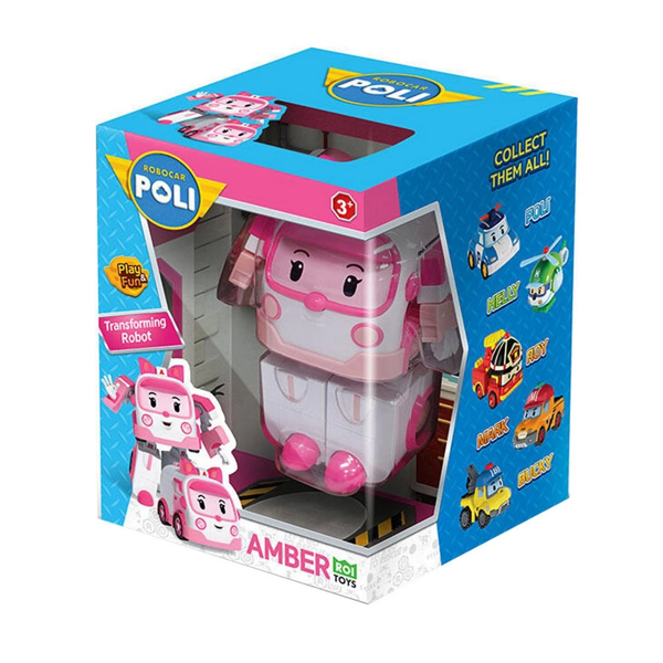 Eğlenceli Oyuncak Robocar Poli Transforming Robot Fİgür Roy Kız Erkek Çocuk Eğitici Eğitici Oyunca - Image 1