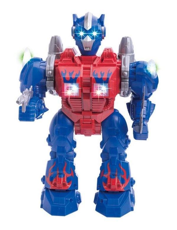 Kız Erkek Çocuk Oyuncak Hareketli Sesli ve Işıklı Füze Atan Robot Kız Erkek Çocuk Eğitici Eğitici Oyunca - Image 1