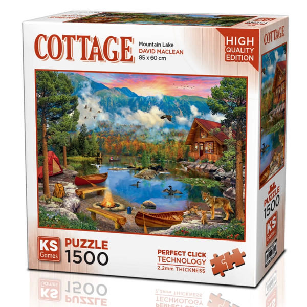 Eğlenceli Oyuncak KS Games Sights of Venice Puzzle 1500 Parça 22029 Kız Erkek Çocuk Eğitici Eğitic - Image 1