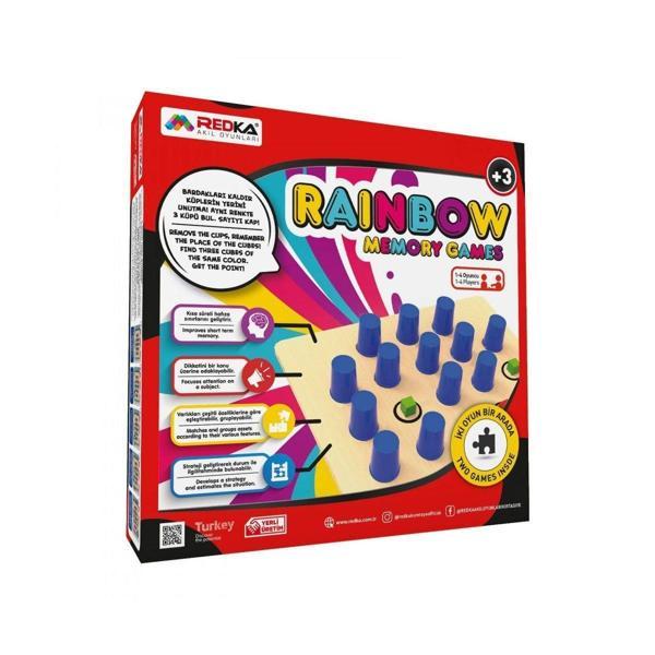 Kız Erkek Çocuk Oyuncak 5440 Redka, Rainbow Zeka ve Strateji Oyunu Kız Erkek Çocuk Eğitici Eğitici Oyunc - Image 1