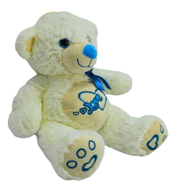 Kız Erkek Çocuk Oyuncak PELUŞ 50CM UZUN PARLAK AYI Kız Erkek Çocuk Eğitici - Image 1