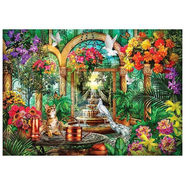 Kız Erkek Çocuk Oyuncak KS Atrium 2000 Parça Puzzle Kız Erkek Çocuk Eğitici - Image 1