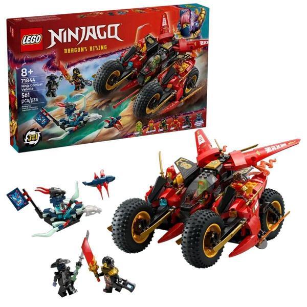 Kız Erkek Çocuk Oyuncak 71843 Lego Ninjago Rogue'un Robot Ejderha Binicisi 584 parça +8 yaş Kız Erkek Çocuk Eğitici Öğretici - Image 1