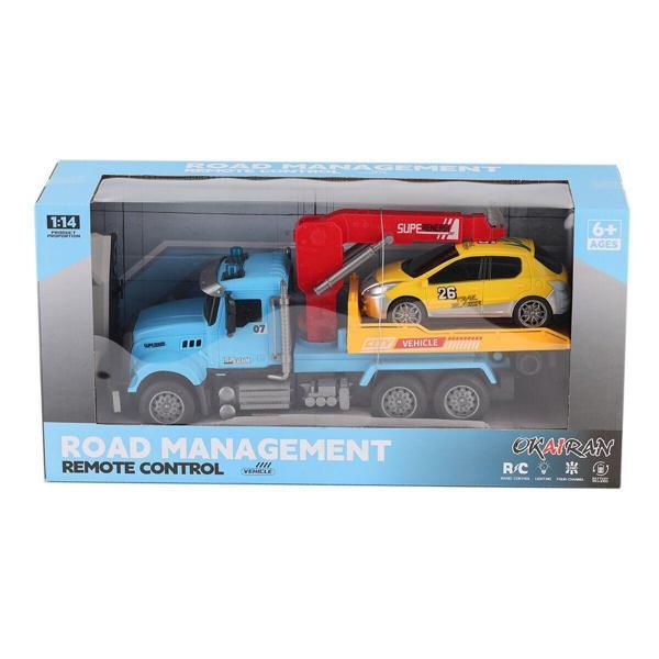Kız Erkek Çocuk Oyuncak YJ-117-1 Kumandalı Şajzlı Çöp Kamyonu Kız Erkek Çocuk Eğitici - Image 1