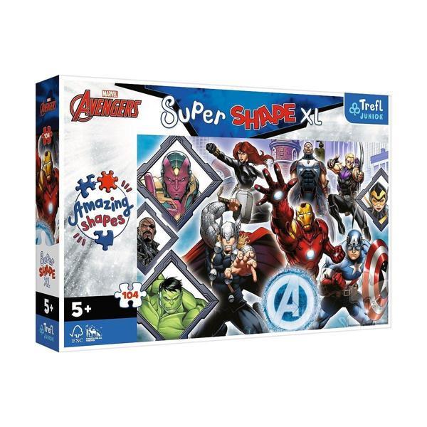 Kız Erkek Çocuk Oyuncak PUZZLE-50017 Frozen 104 Parça XL Çocuk Puzzle Kız Erkek Çocuk Eğitici Eğitici Oy - Image 1