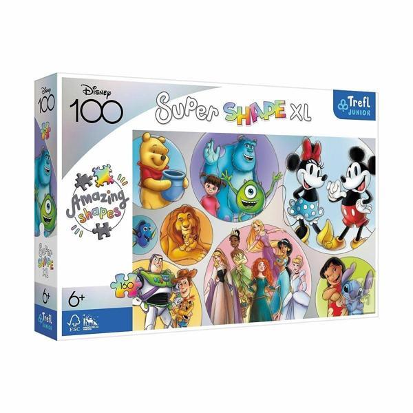 Kız Erkek Çocuk Oyuncak PUZZLE-50022 Frozen 160 Parça XL Çocuk Puzzle Kız Erkek Çocuk Eğitici Eğitici Oy - Image 1