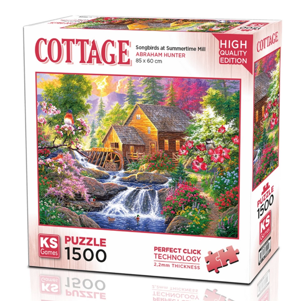 Kız Erkek Çocuk Oyuncak KS Games Winter Solace Puzzle 1500 Parça 22025 Kız Erkek Çocuk Eğitici Eğitici O - Image 1