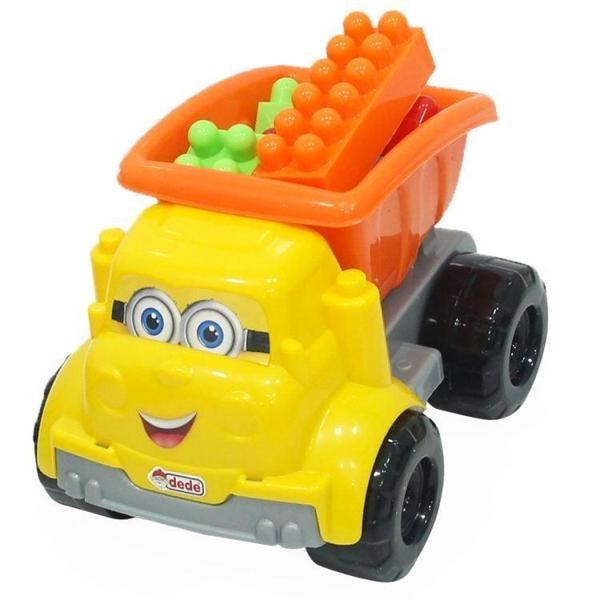 Eğlenceli Oyuncak Dede Damperli Kamyon Bloklu Kız Erkek Çocuk Eğitici - Image 1