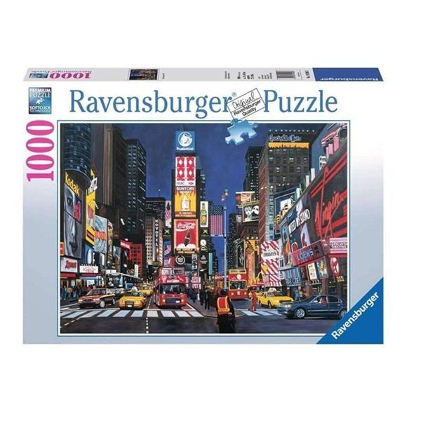 Kız Erkek Çocuk Oyuncak 165698 Ravensburger, Times Meydanı 1000 parça Puzzle Kız Erkek Çocuk Eğitici Eği - Image 1