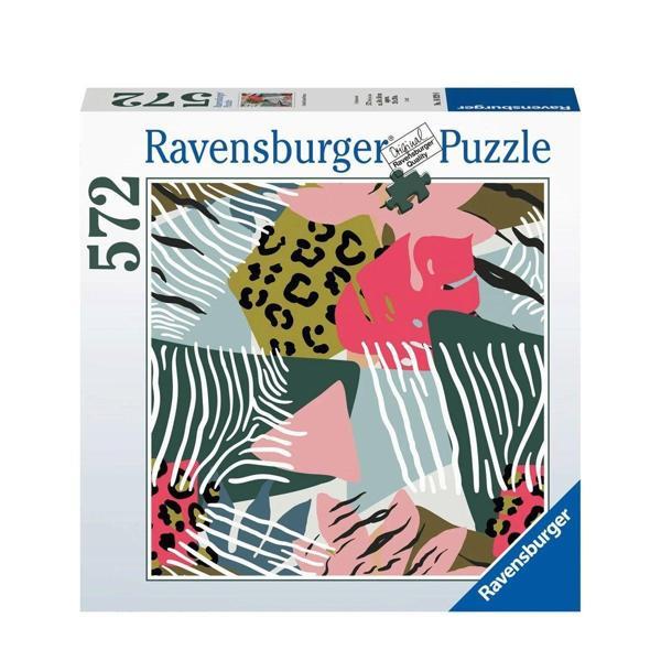 Kız Erkek Çocuk Oyuncak 169290 Ravensburger, Hayvan Desenleri - 500 Parça Puzzle Kız Erkek Çocuk Eğitici - Image 1