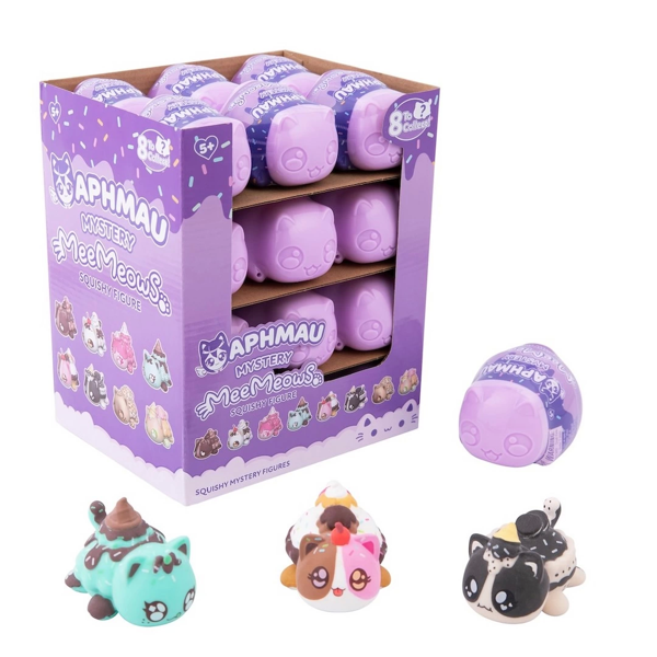 Kız Erkek Çocuk Oyuncak Aphmau Sürpriz Peluş 28cm Kız Erkek Çocuk Eğitici - Image 1