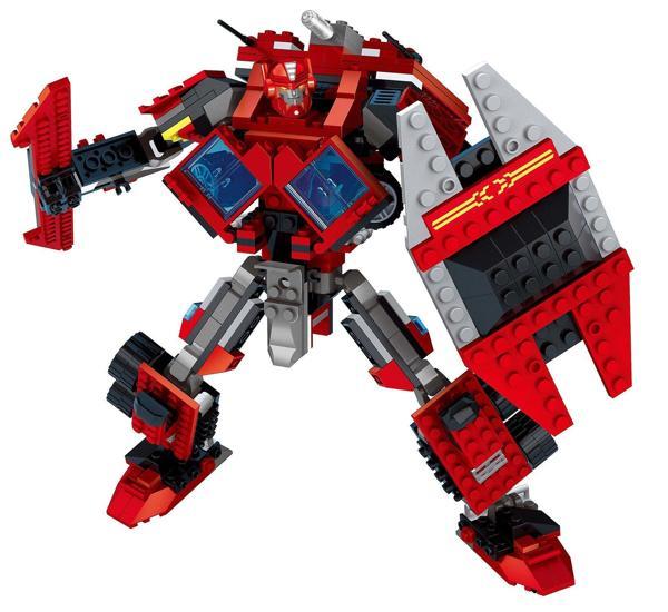 Kız Erkek Çocuk Oyuncak Ausini City Robot Set 429 Parça Kız Erkek Çocuk Eğitici - Image 1