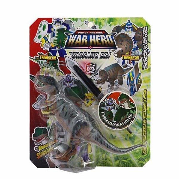 Kız Erkek Çocuk Oyuncak Robota Dönüşen Savaşçı Dinozor T-Rex Kız Erkek Çocuk Eğitici - Image 1