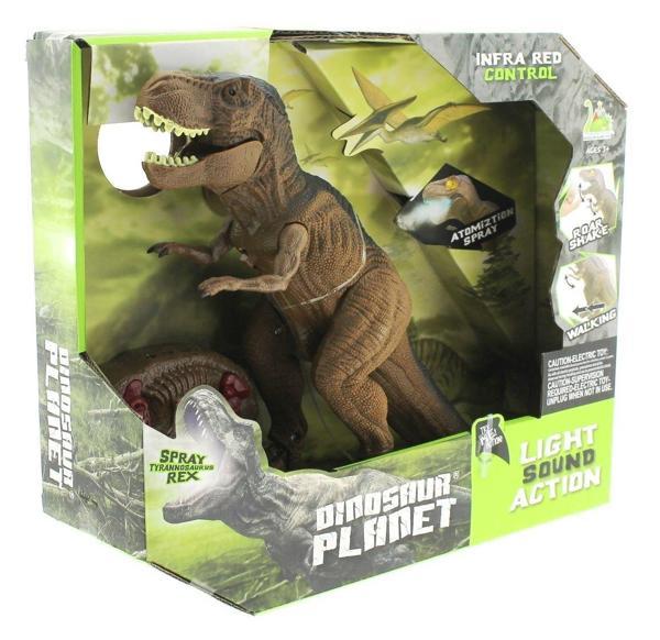 Kız Erkek Çocuk Oyuncak Sesli Kumandalı Buharlı Dinozor Kız Erkek Çocuk Eğitici - Image 1