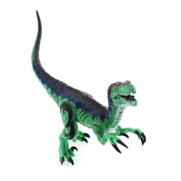 Kız Erkek Çocuk Oyuncak Sesli ve Işıklı Dinozor Raptor 30cm Kız Erkek Çocuk Eğitici - Image 1