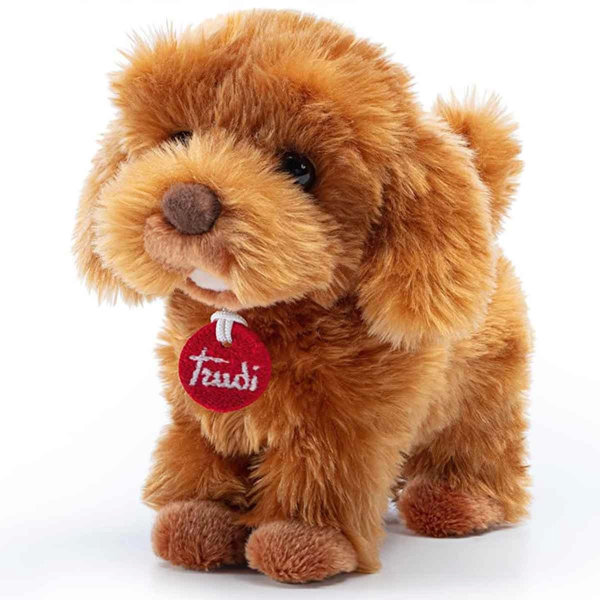 Eğlenceli Oyuncak Trudi Brad Peluş Beyaz Gri Kedi 20cm Kız Erkek Çocuk Eğitici - Image 1
