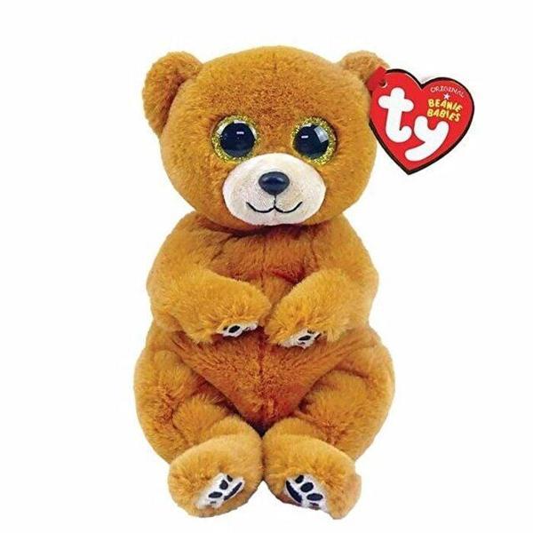Eğlenceli Oyuncak Ty Beanie Bellies Kahverengi Peluş Ayı Duncan 15cm Kız Erkek Çocuk Eğitici Eğiti - Image 1