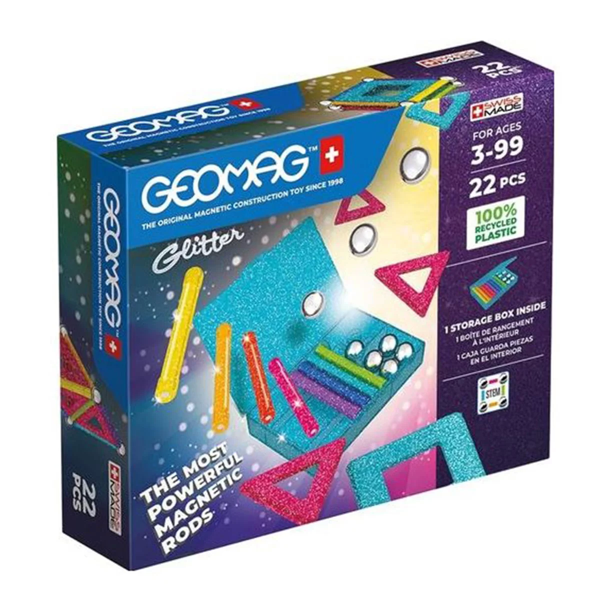 Eğlenceli Oyuncak Geomag Glow Manyetik Zeka Oyunu 25 Parça - S03000328 Kız Erkek Çocuk Eğitici Eği - Image 1